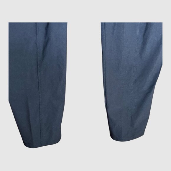 Athleta‎ Wander Stash Skinny Pants Black Nylon Stretch Pockets Size 10 - Picture 5 of 12